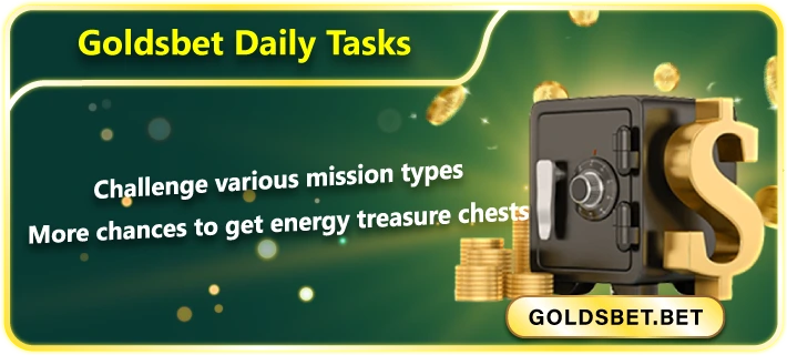 GoldsBet ডেইলি টাস্ক অফার – প্রতিদিন কাজ করে ইনকাম করুন
