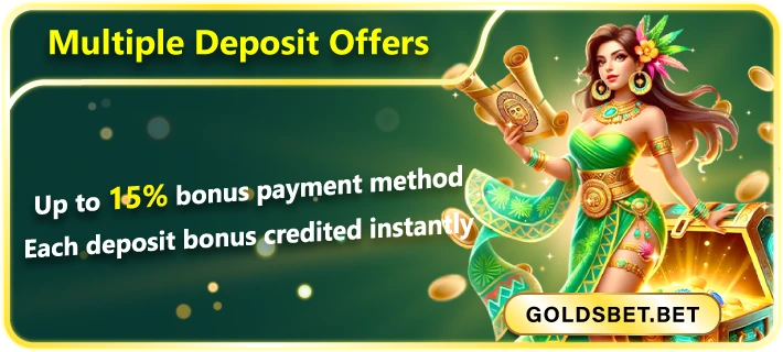 GoldsbetBD Deposit Bonus Offer