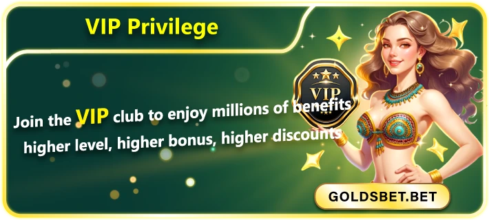 GoldsbetBD Previlage VIP Bonus