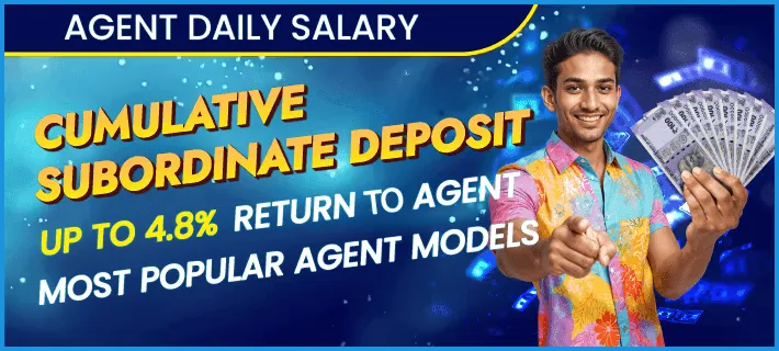 GoldsBet Agent Daily Salary Commission