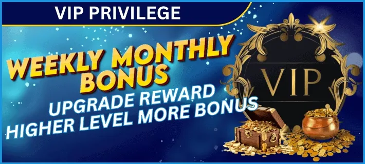 GoldsBet VIP Privilege Bonus – Upgrade and Get Weekly & Monthly Rewards