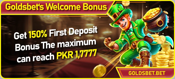 GoldsBet پہلا ڈپازٹ 50% میچ بونس - زیادہ سے زیادہ ₨8888 تک