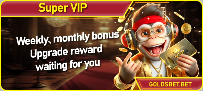 GoldsBet Super VIP – ماہانہ سپر بونس اور پریمیم آمدنی کی سہولت